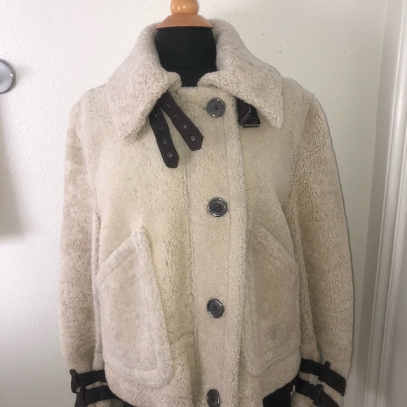 burberry sherpa jacket